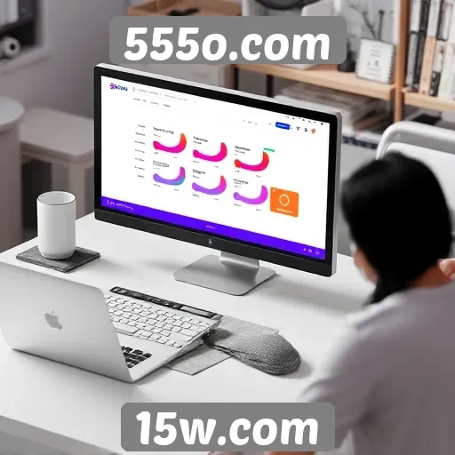 Recursos e funcionalidades do site 555o.com